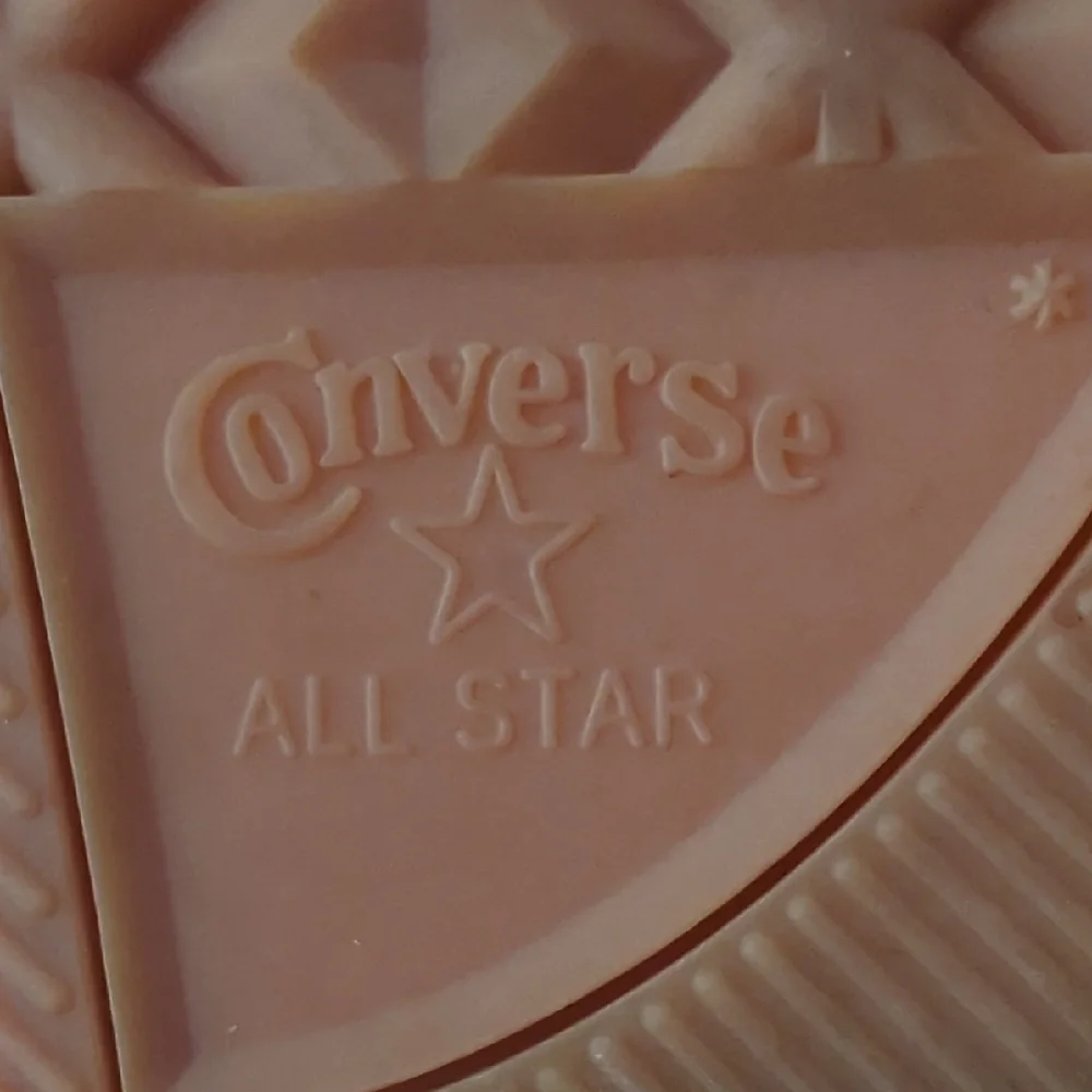 Converse Coral Pink Platform Sneakers - Picture 5 of 6